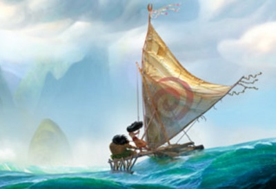 Moana wide sailing